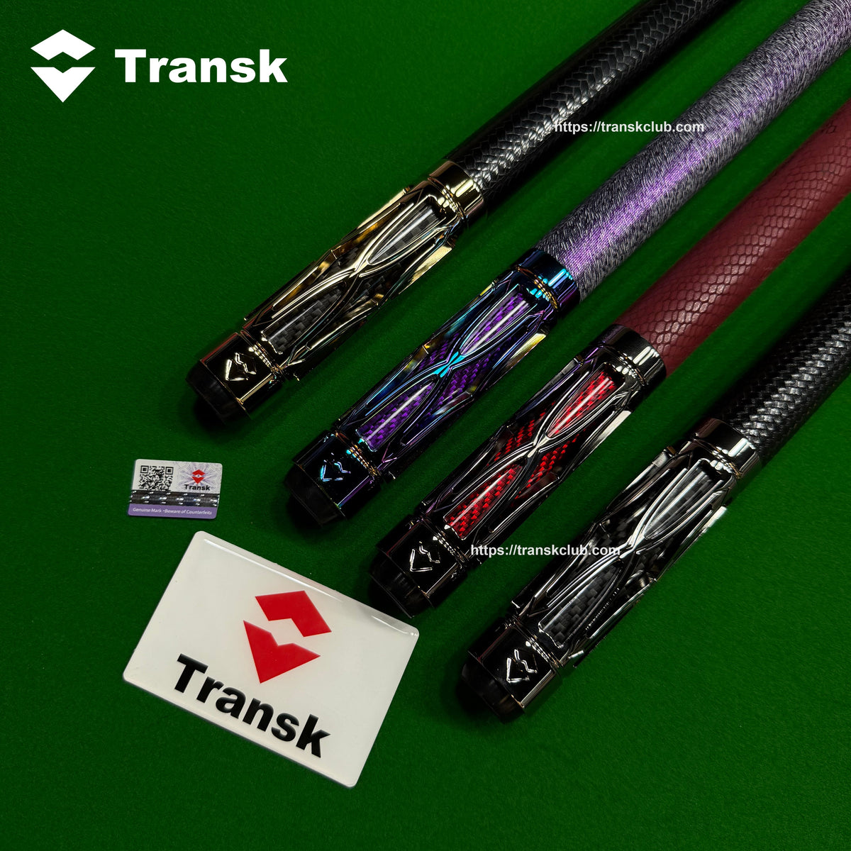Transk Premium Metal Pool Cue Set With Box 10.5/11.8/12.5mm Tip Adjustable Balance Weight Black/Gold/Red/Purple Options, Professional Billiard Stick for Advanced Players