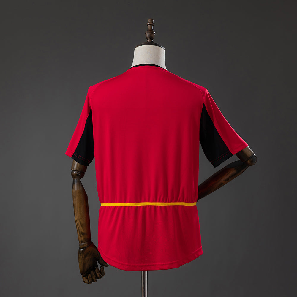Belgium Home Jersey 2002 World Cup Football Kit Soccer Shirt