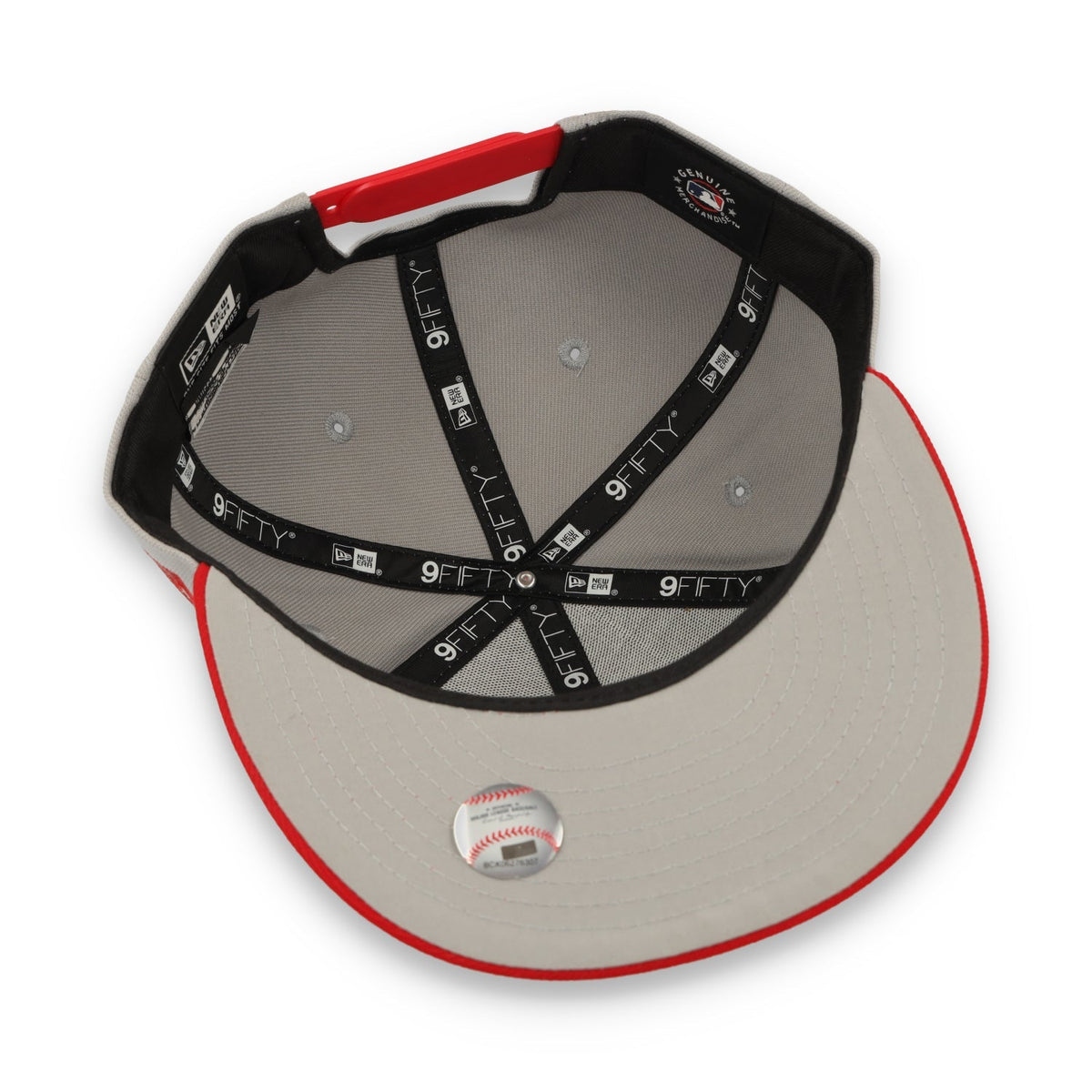New Era St. Louis Cardinals 2-Tone 9FIFTY Snapback Hat-Grey/Red