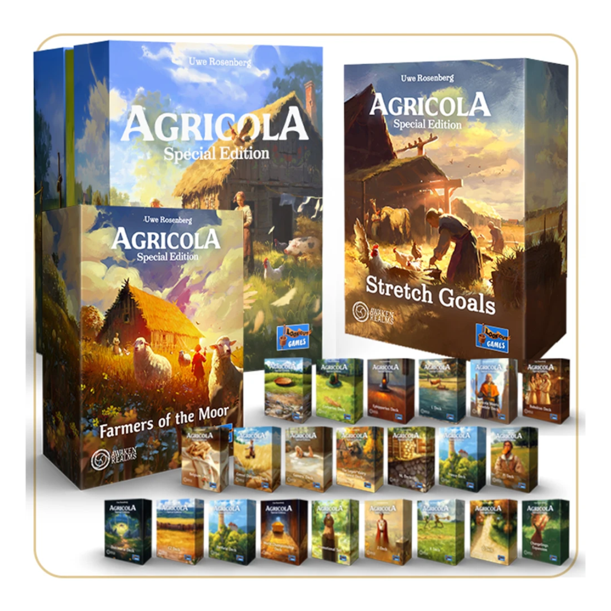 Agricola Special Edition Pledge - Wooden Edition