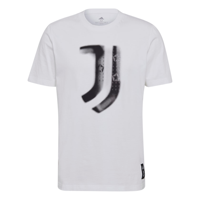 ADIDAS JUVENTUS CASUAL T-SHIRT-WHITE/BLACK