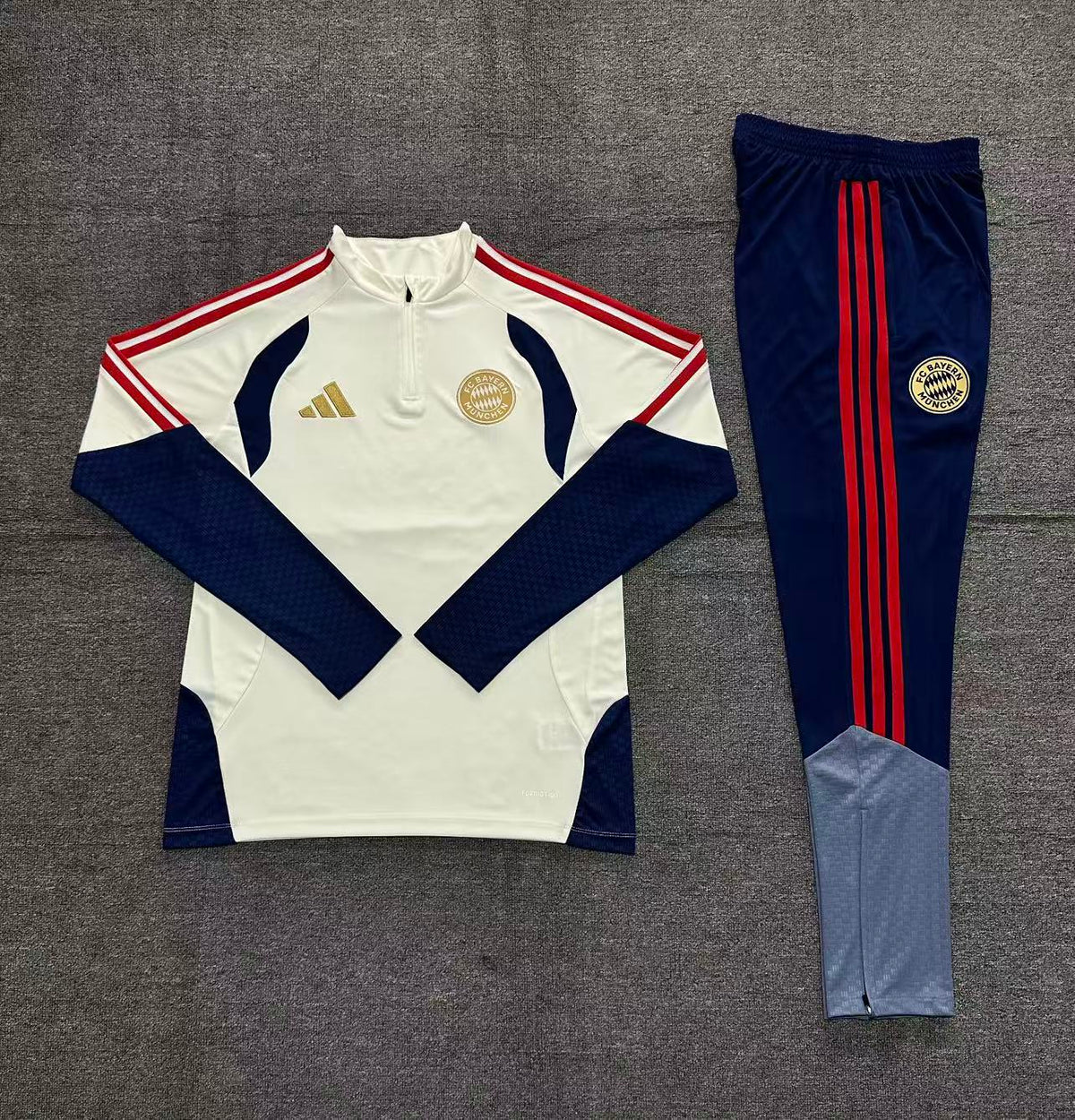 Kids Bayern Munich Training Tracksuits 2026-2027 Football Kit Soccer Jersey