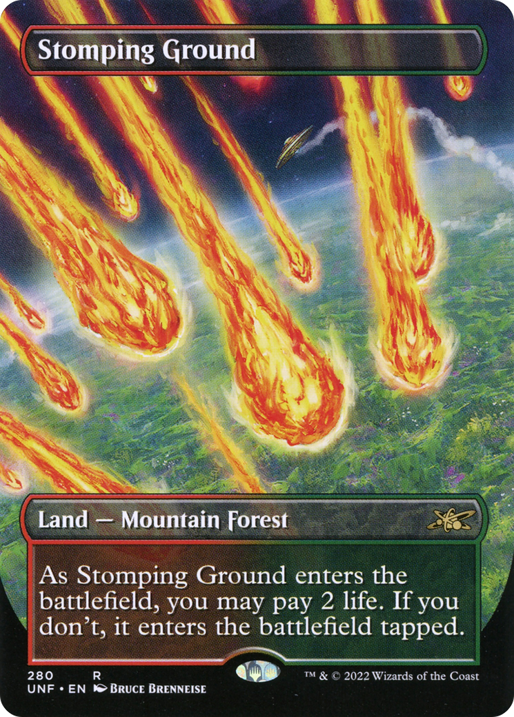Stomping Ground (Borderless) - Unfinity (UNF)