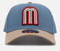 New Era Mexico WBC 9FORTY A-Frame Snapback Hat-LIGHT BLUE