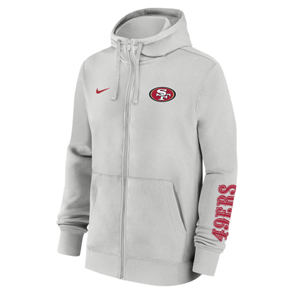 Nike San Francisco 49ers Club Full-Zip Hoodie