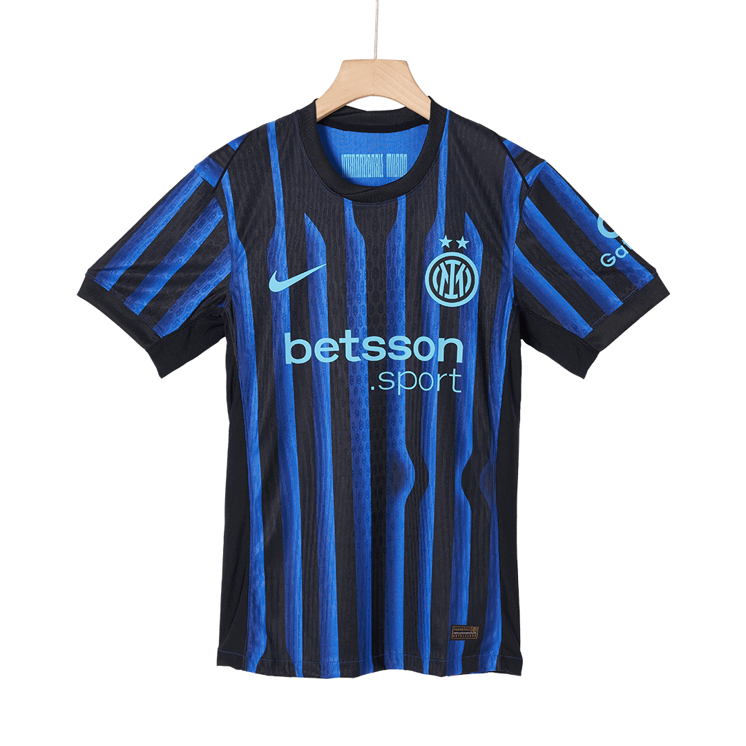 Mens Inter Milan Home Jersey 2025/26 - Player Version (Slim Fit)