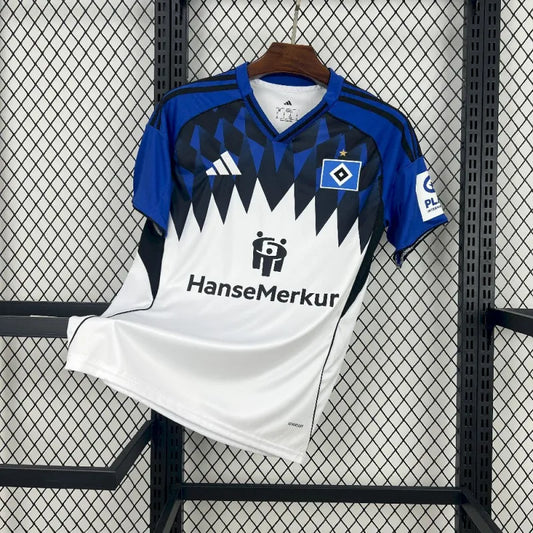 Hamburger Jersey 25/26 Home Football Kit Soccer Jersey