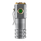 EDC Flashlight Triple LED Magnetic Waterproof Pocket Clip Compact Camping Torch