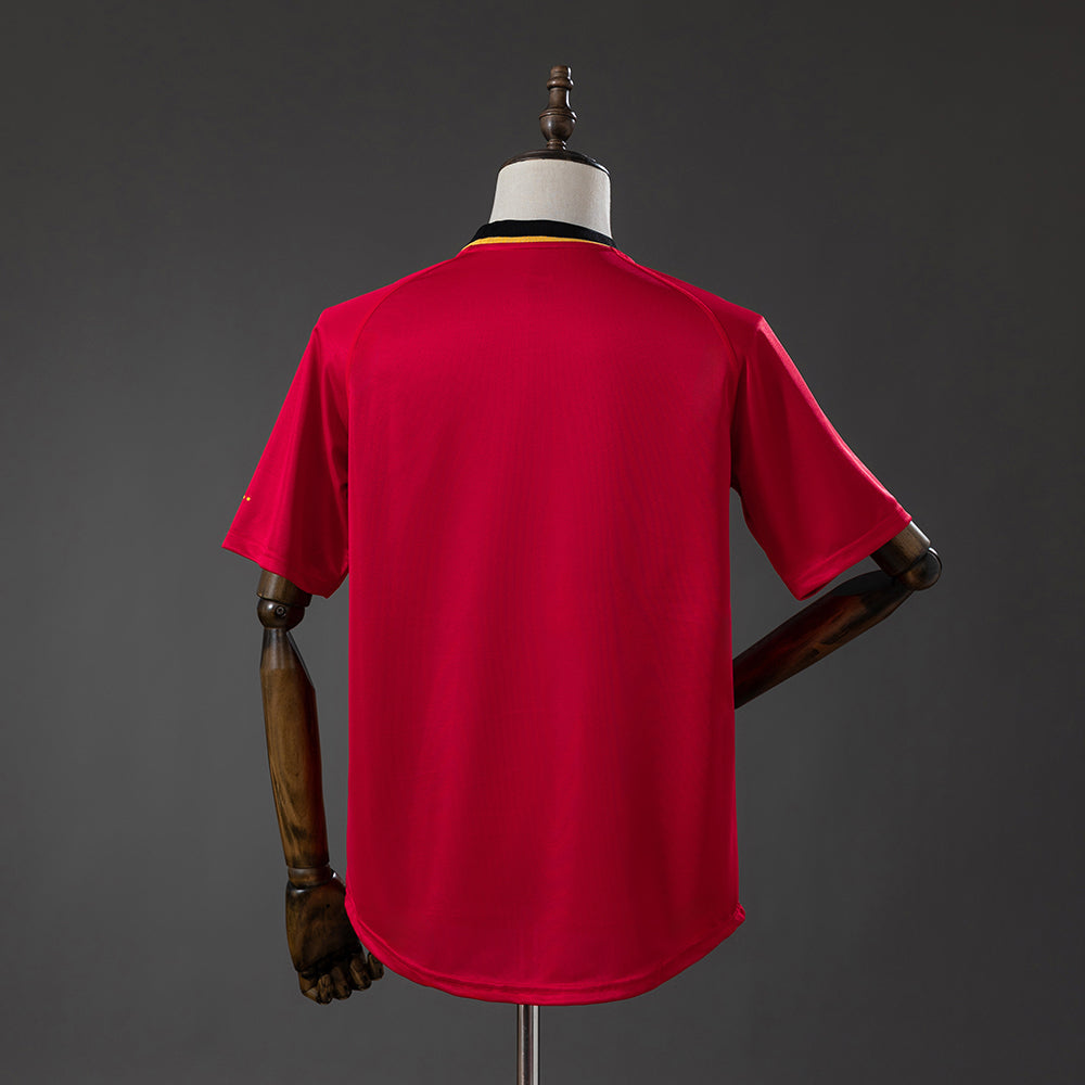 Belgium Home Jersey 2000 World Cup Football Kit Soccer Shirt