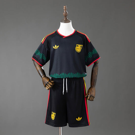 Kids Jamaica Away Jersey 2026 World Cup Football Kit Soccer Shirt