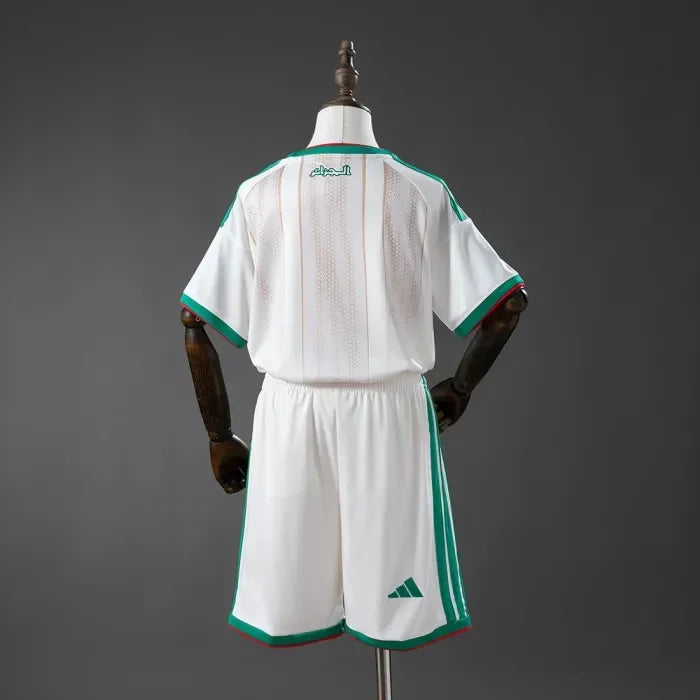 Kids Algeria Home Jersey 2026 World Cup Football Kit Soccer Jersey