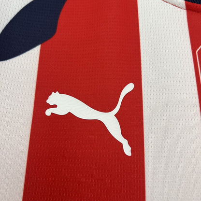 Chivas Jersey 25/26 Home Football Kit Soccer Jersey