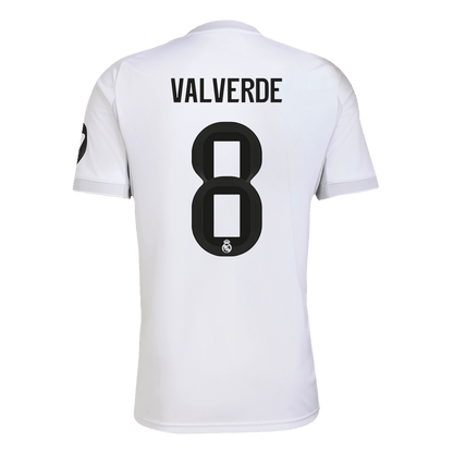 VALVERDE #8 Mens Real Madrid Home Jersey 2025/26 [PREMIUM]