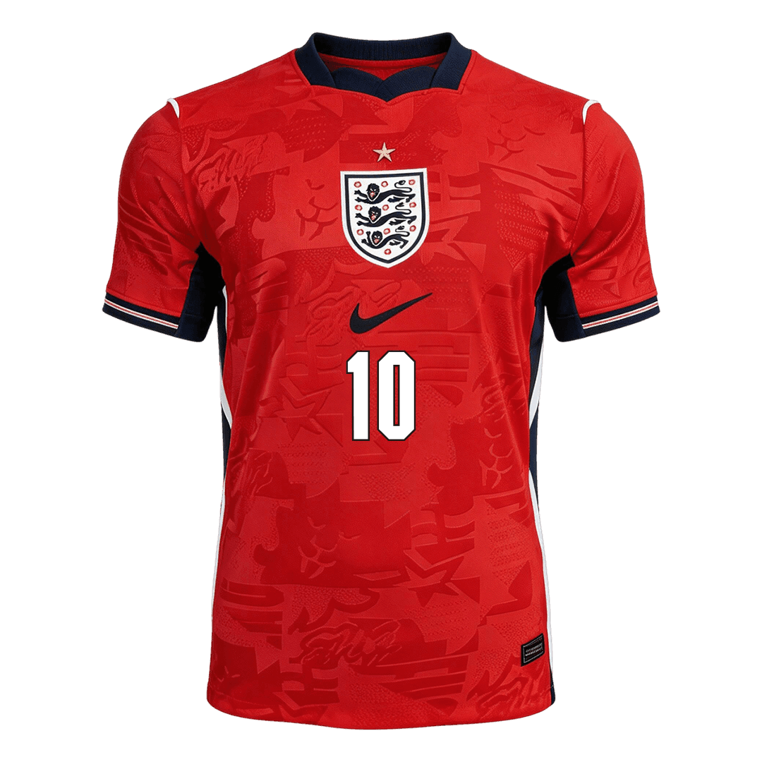 BELLINGHAM #10 Mens England World Cup Away Jersey 2026 - Player Version (Slim Fit)
