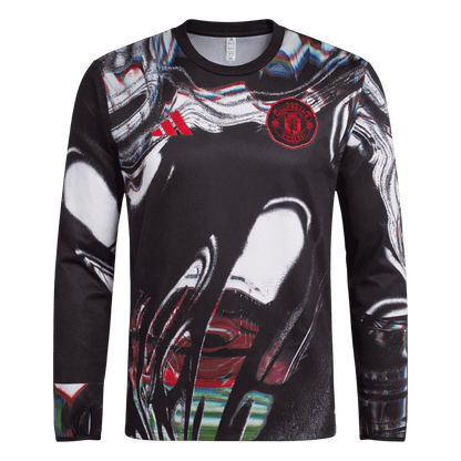 Mens Manchester United Pre-Match Long Sleeve Jersey 2025/26