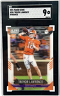 2021 Panini Score - Trevor Lawrence 301 - Dynamics Lenticular SP - SGC 9