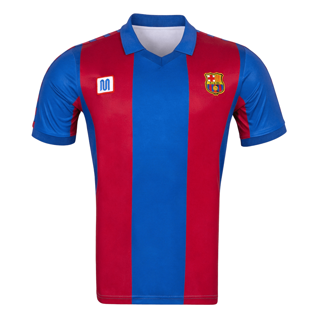 Retro 1980/82 Mens Barcelona Home Jersey