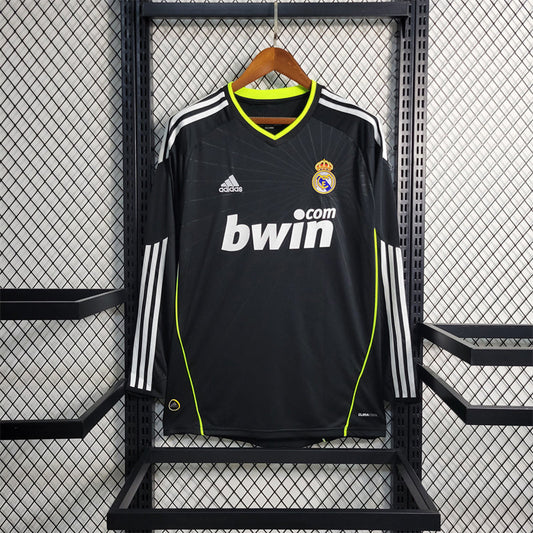 Long Sleeves Real Madrid Jersey 10/11 History Retro Football Kits Custom Name 2010 2011 Soccer Team Shirt