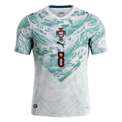 B.FERNANDES #8 Mens Portugal World Cup Away Jersey 2026