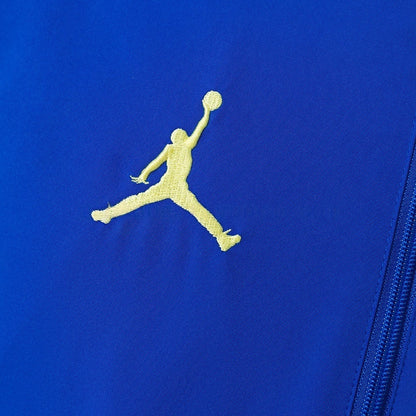 Brazil Windbreaker 2026 Blue Football Jacket