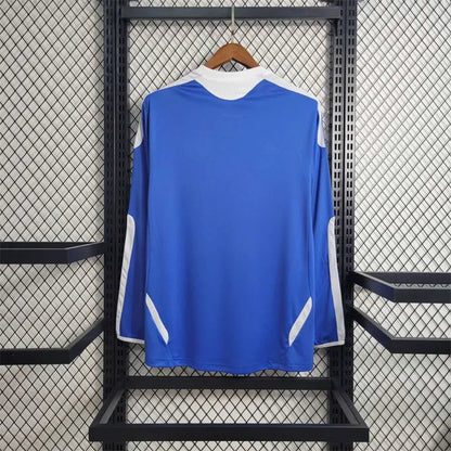 Chelsea Jersey Home Kit 2011 2012 Retro Long Sleeves Football Team Soccer Shirt