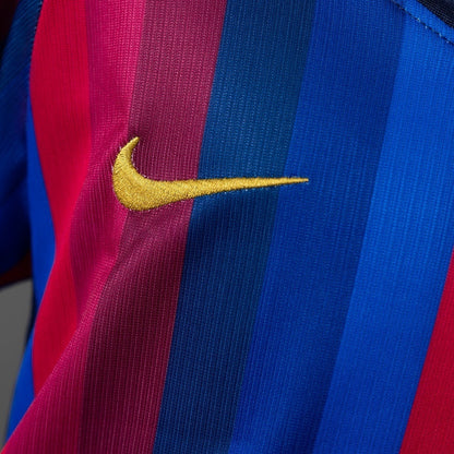 Kids Barcelona Home Jersey 2026-2027 Football Kit Soccer Shirt