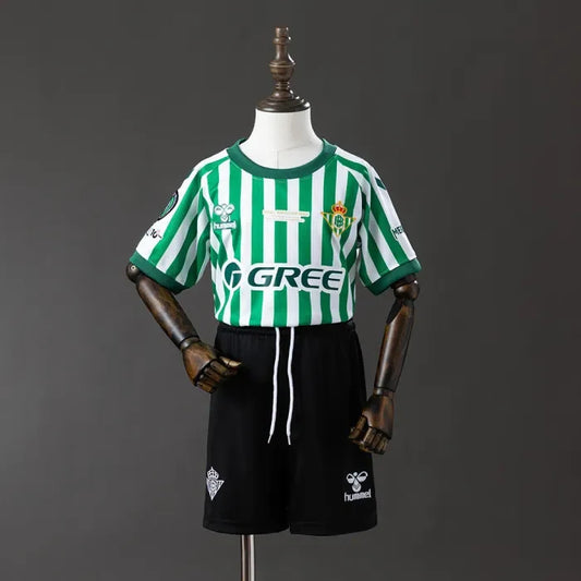 Kids Real Betis Jersey 25/26 League Final Special Football Kit