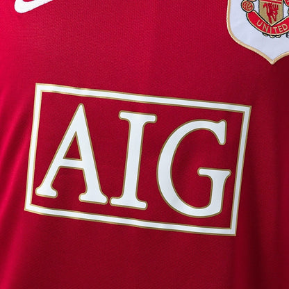 Manchester United Jersey 2006/07 Retro Home Football Kit