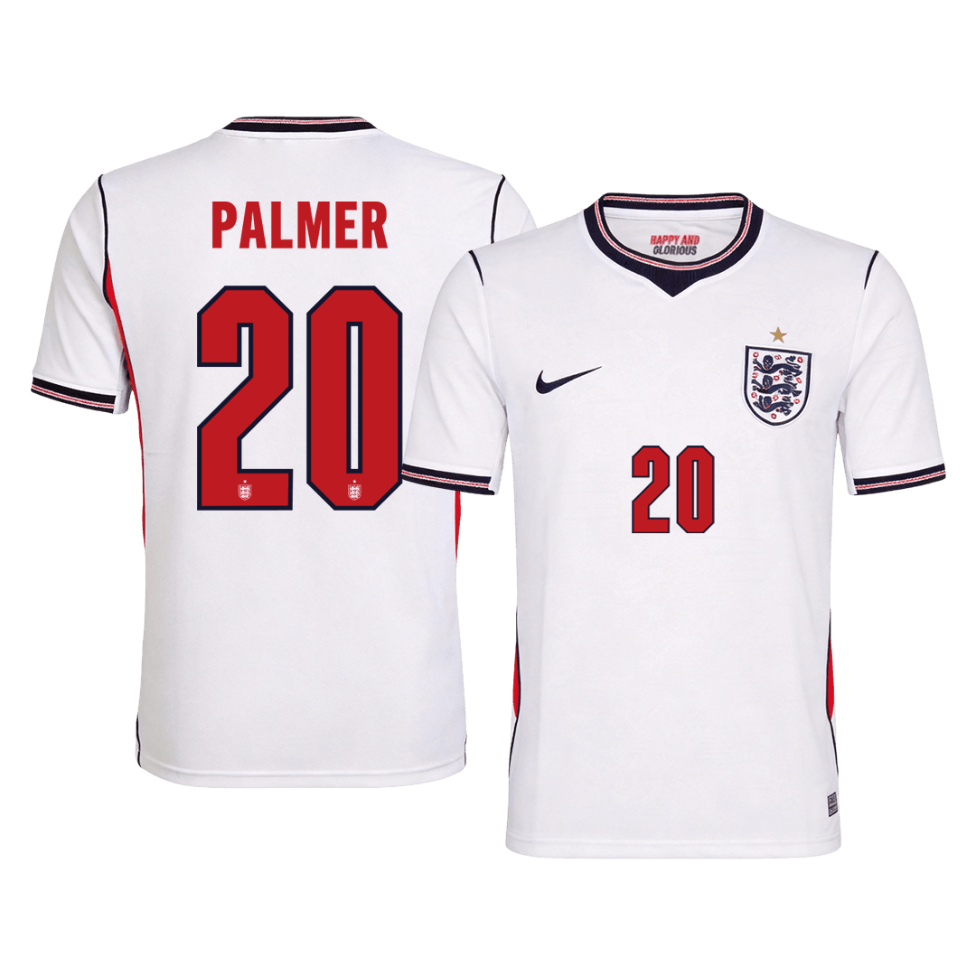 PALMER #20 Mens England World Cup Home Jersey 2026
