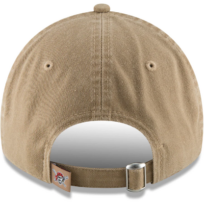 Pittsburgh Pirates New Era Core Classic Secondary 9TWENTY Adjustable Hat - Khaki