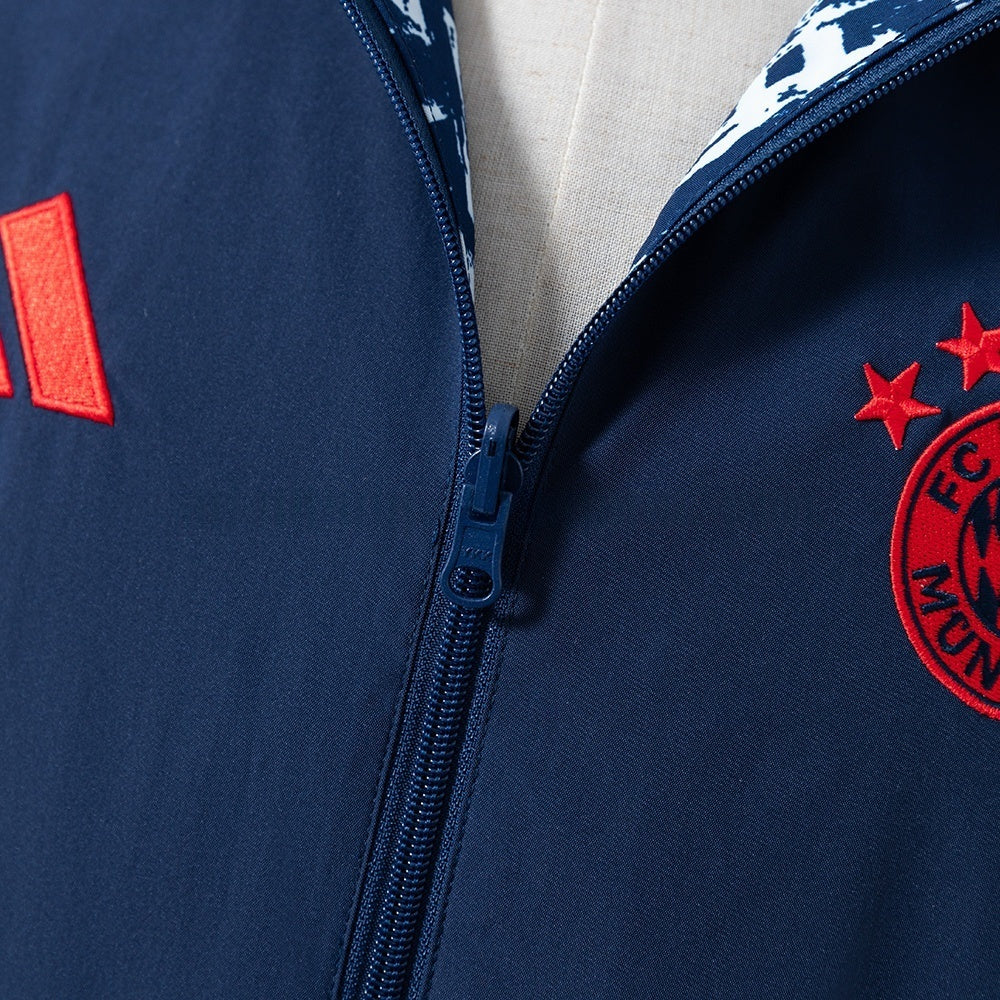 Bayern Munich Windbreaker 2025/26 Reversible Football Soccer Jacket