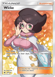 Wicke (Full Art) - SM - Burning Shadows