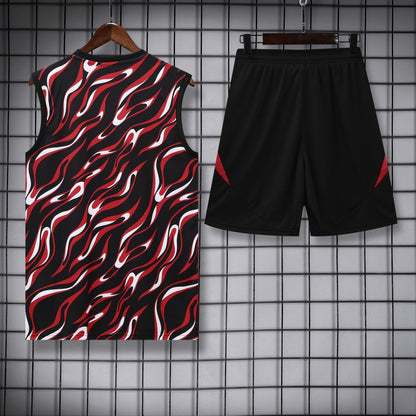 Manchester United Vest Set Training Tracksuits 25/26 Football Kit Soccer Jersey