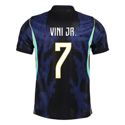 VINI JR. #7 Mens Brazil World Cup Away Jersey 2026 - Player Version (Slim Fit)