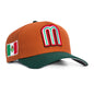 New Era Mexico WBC  9FORTY A-Frame Snapback Hat-Burnt Orange