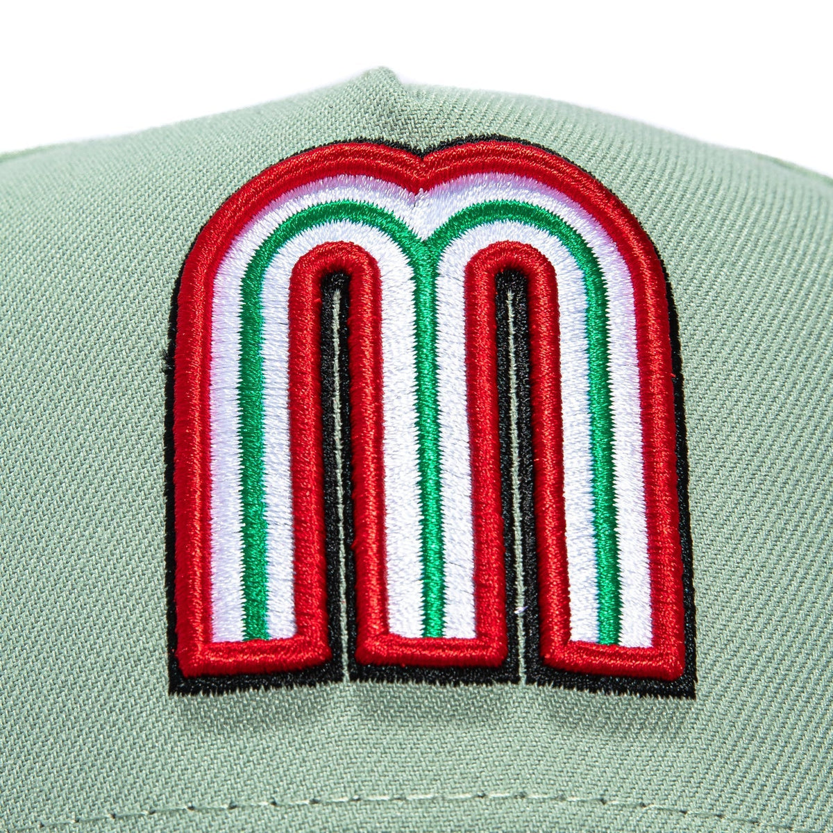 New Era Mexico WBC 9FORTY A-Frame Snapback Hat- Everest Green