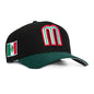 New Era Mexico WBC 9FORTY A-Frame Snapback Hat- Black/Green