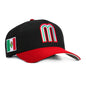 New Era Mexico WBC  9FORTY A-Frame Snapback Hat-Black/Red