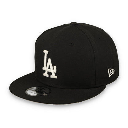 New Era Los Angeles Dodgers 2025 World Series Side Patch 9FIFTY Snapback Hat-Black/White