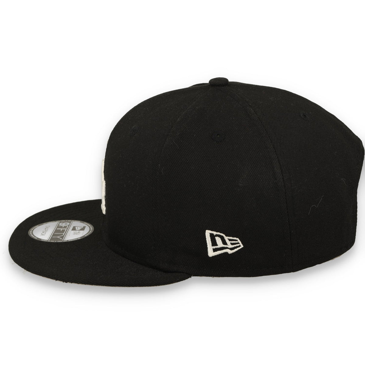 New Era Los Angeles Dodgers 2025 World Series Side Patch 9FIFTY Snapback Hat-Black/White