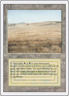 Savannah - Revised Edition (3ED)
