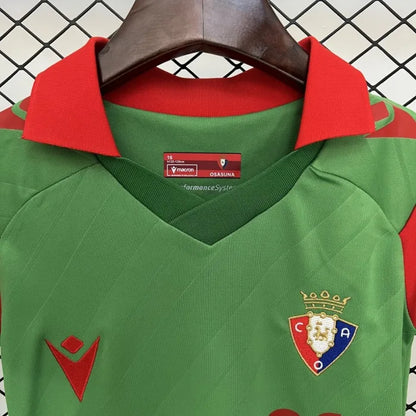 Kids Osasuna Jersey 25/26 Away Football Kit Soccer Jersey