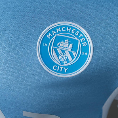 Player Version Manchester City Home Jersey 2026-2027 Long Sleeves Football Kit Soccer Shirt