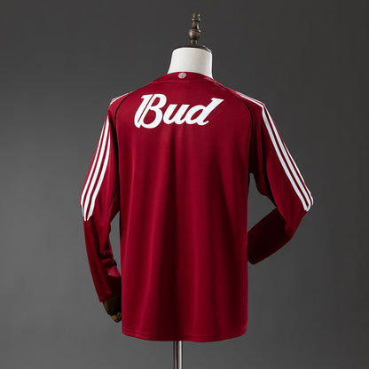 River Plate Jersey 2005-06 Away Retro Football Kit Long Sleeves