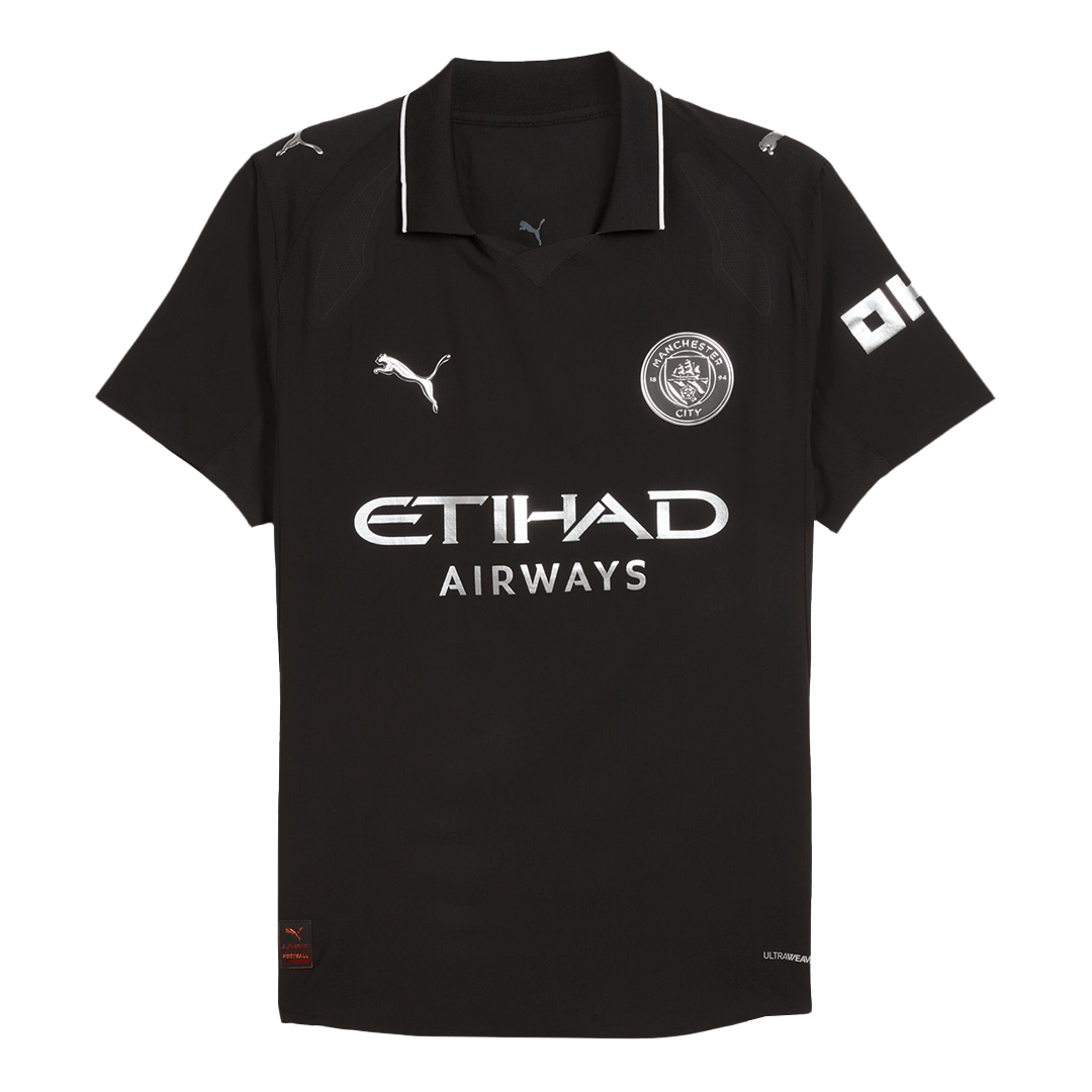 FODEN #47 Mens Manchester City Away Jersey 2025/26 - Player Version (Slim Fit)