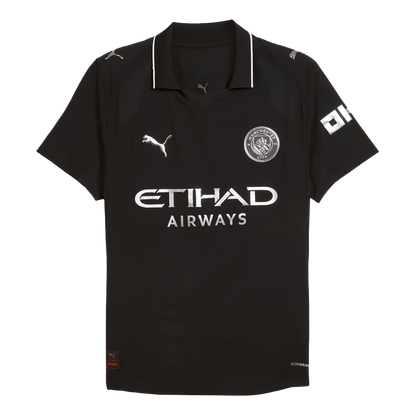 REIJNDERS #4 Mens Manchester City Away Jersey 2025/26 - Player Version (Slim Fit)