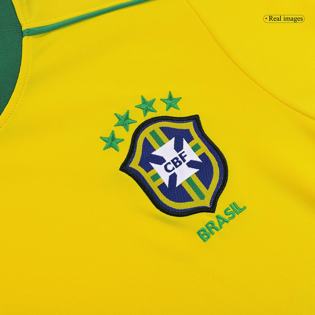Retro 1998 Mens Brazil Home Jersey