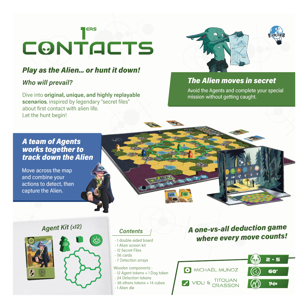 1ers Contacts Deluxe w/ Acrylic Add-On