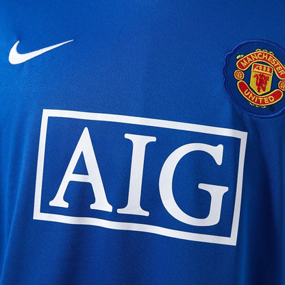 Manchester United Jersey 2008-09 Third Retro Kit Long Sleeves