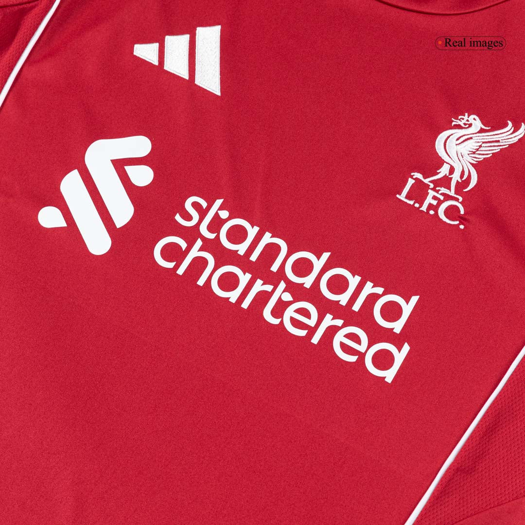 M.SALAH #11 Mens Liverpool Home Jersey 2025/26